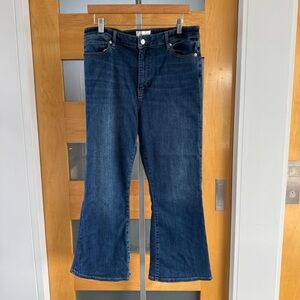 Frame Denim Dark Blue Flare Jeans